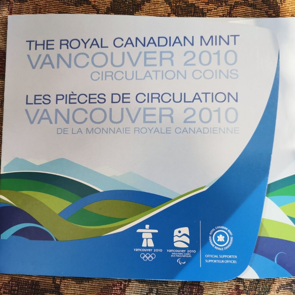 VANCOUVER 2010 Olympic Coin Set - Royal Canadian Mint